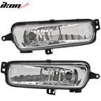 Fits 15-17 Focus Pair Front Fog Light Lamps Bezels - Sport SE Version