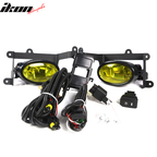Fits 06-08 Honda Civic 2Dr Coupe Yellow Lens Fog Lights OE