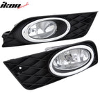 Fits 12-14 Honda Civic 4D & JDM Bumper Jdm Fog Light Lamp Pairs