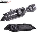 Fits 16-18 Honda HRV Front Fog Light Lamp + Switch Wiring Kit Clear