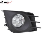 2011-2013  Scion tC Front Clear Fog Lights Driving Lamps Pair + Covers