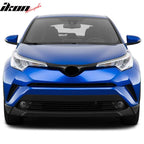 2017-2019 Toyota C-HR Black Housing Clear Lens Fog Lights Kit ABS
