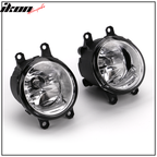 2017-2018 Toyota Sienna Black Housing With Clear Lens Fog Light ABS