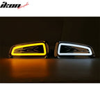2011-2014 Ford F150 White Daytime Running Light Yellow Turn Signal
