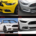 2015-2017 Ford Mustang MD Black Fog Light Lamp Splitters PP