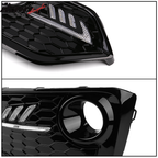 2017-2018Â Honda Civic DRL Fog Light Covers Yellow Signal