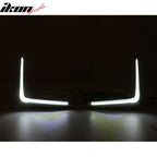 2016-2017 Subaru Crosstrek XV White DRL LED Fog Light Pair ABS