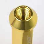 Aluminum Acorn Extended Lug Nuts M12 x 1.5 Gold 20pc Set