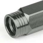 M12 x 1.5 Extended Acorn Lug Nuts 90mm Gun Metal Aluminum 20pc