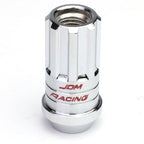 M12 x 1.25 Steel Lug Nuts 45mm Extended Acorn Chrome 16pc + 4 Locks
