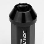 Aluminum Lug Nuts M12 x 1.25 Acorn Extended Closed End 20pc Black
