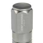 M12 X 1.25 Extended Grooved Shank Lug Nuts 20pc Set - Aluminum