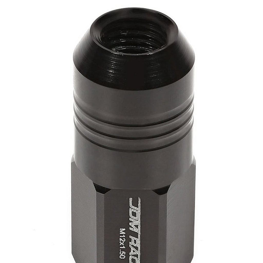 M12 x 1.5 Extended Closed End Lug Nuts - 20 Piece Set - Aluminum