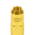 M12 x 1.5 Extended Grooved Shank Lug Nuts 20pc Set - Aluminum