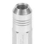 M12 x 1.5 Grooved Shank Extended Lug Nuts 20pc Set Aluminum