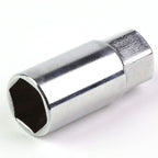 M12x1.5 Aluminum Lug Nuts - Acorn Knurled Extended Open End 20pc Gold