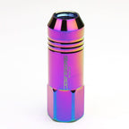 M12 x 1.25 Extended Aluminum Lug Nuts - Neochrome 20pc Kit