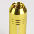 Universal M12 x 1.5 Extended Lug Nuts 60mm Rib Shank 20pc Set Aluminum