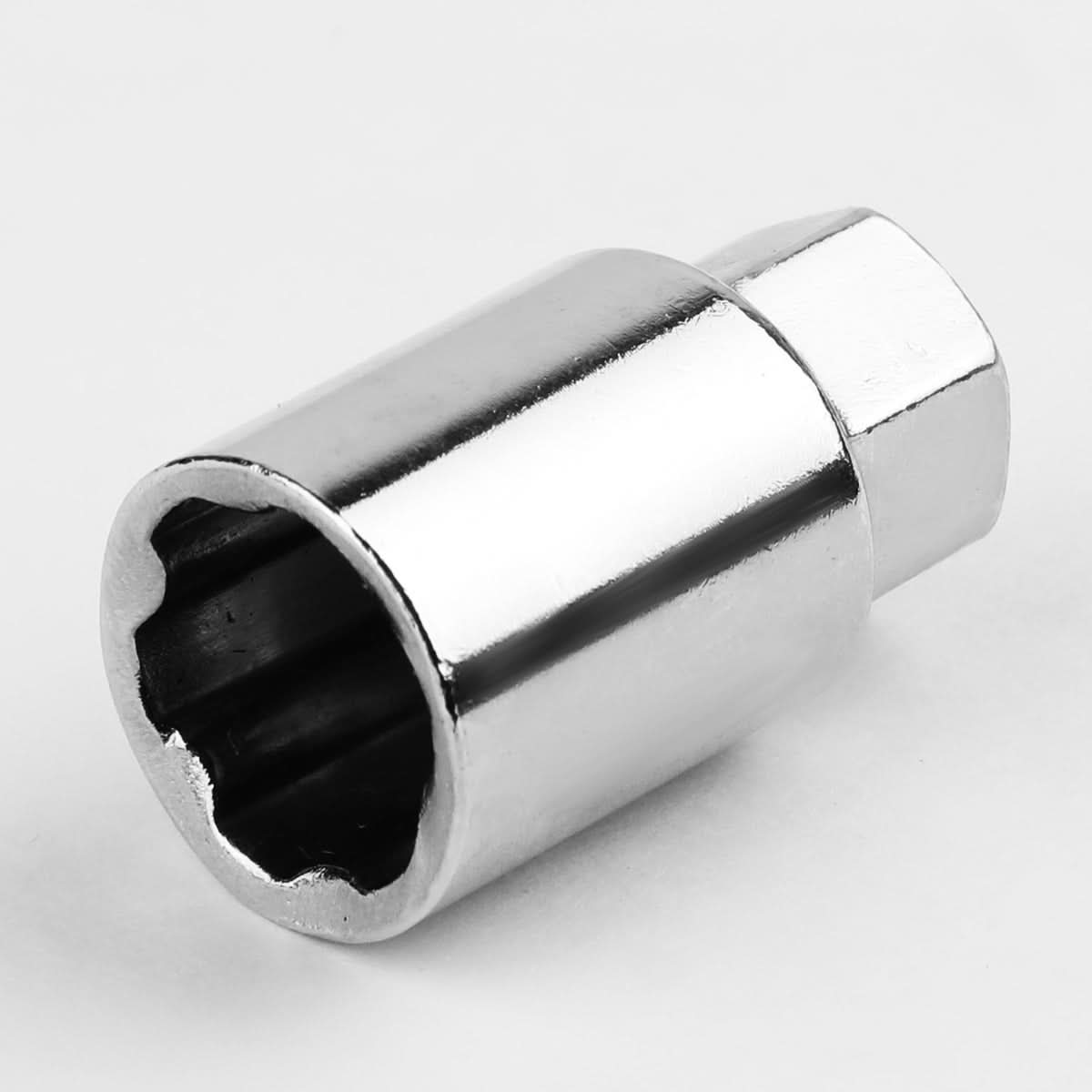 M12 x 1.5 Extended L40 Style Lug Nuts 20pc Set with Locks - Aluminum