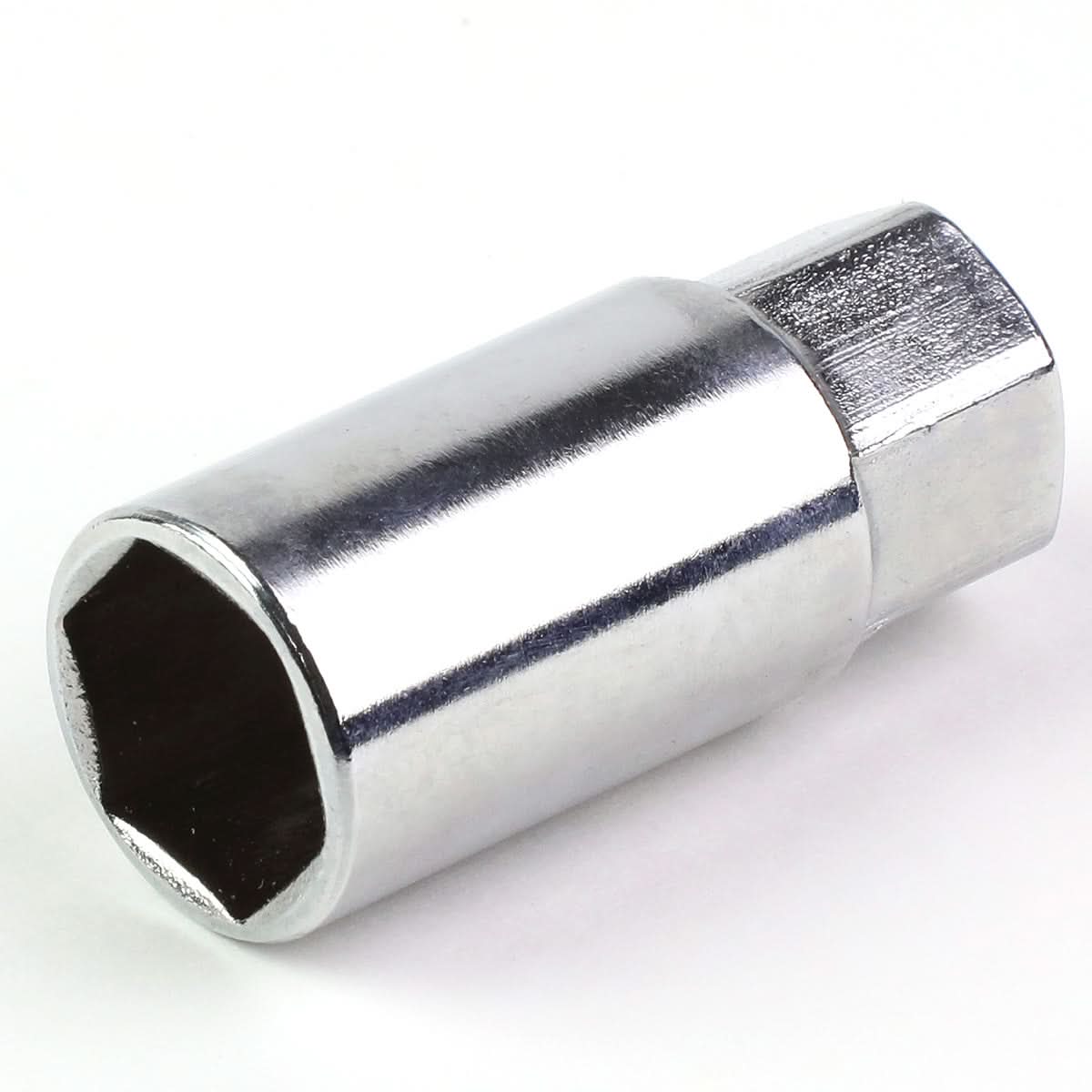 M12 x 1.5 Aluminum Lug Nuts 60MM/90MM w/ Removable Spikes 20PC Black