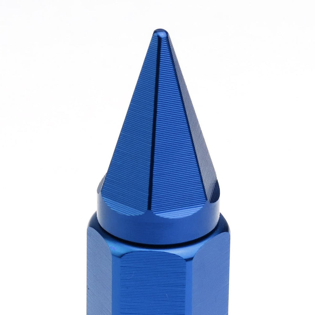 M12 x 1.5 60mm/90mm Spike Lug Nuts 20pc Set Aluminum