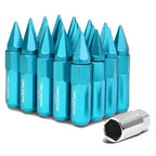 M12 x 1.5 60MM/90MM 400 Style Spike Lug Nuts 20PC Set Aluminum