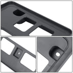 2015-2017 Acura TLX Front License Plate Mounting Bracket - Black