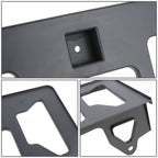 2013-2015 Acura RDX Front License Plate Mounting Bracket - Black