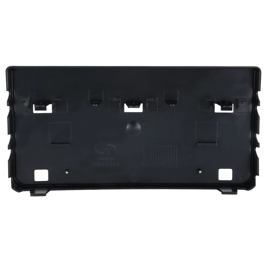 2017-2020 Audi A3 Front License Plate Mounting Bracket - Black