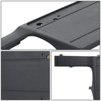 97-00 BMW 528i/540i Front License Plate Mounting Bracket - Black
