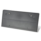 04-10 BMW 5-Series Front License Plate Mounting Bracket - Black