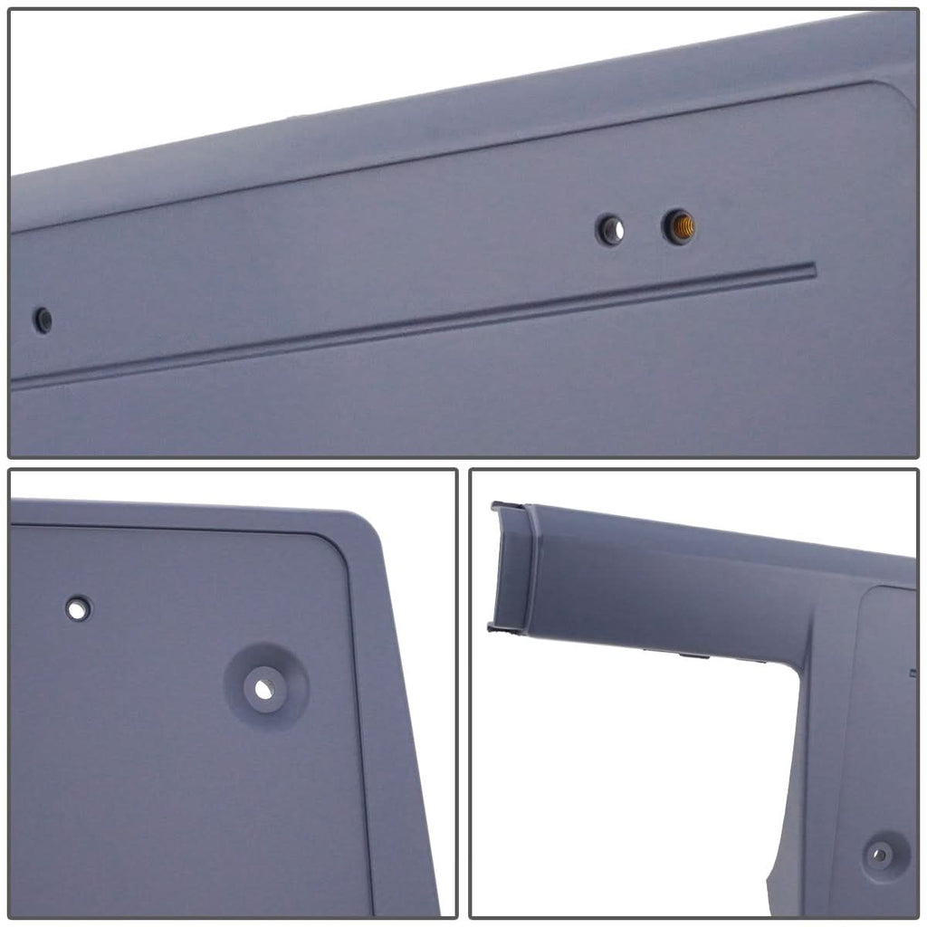 06-08 BMW 750I / 05-06 BMW 760I Front License Plate Mounting Bracket - Black