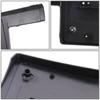 06-08 BMW 750I / 05-06 BMW 760I Front License Plate Mounting Bracket - Black