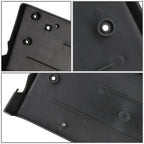 2013-2015 BMW X1 Front License Plate Mounting Bracket - Black