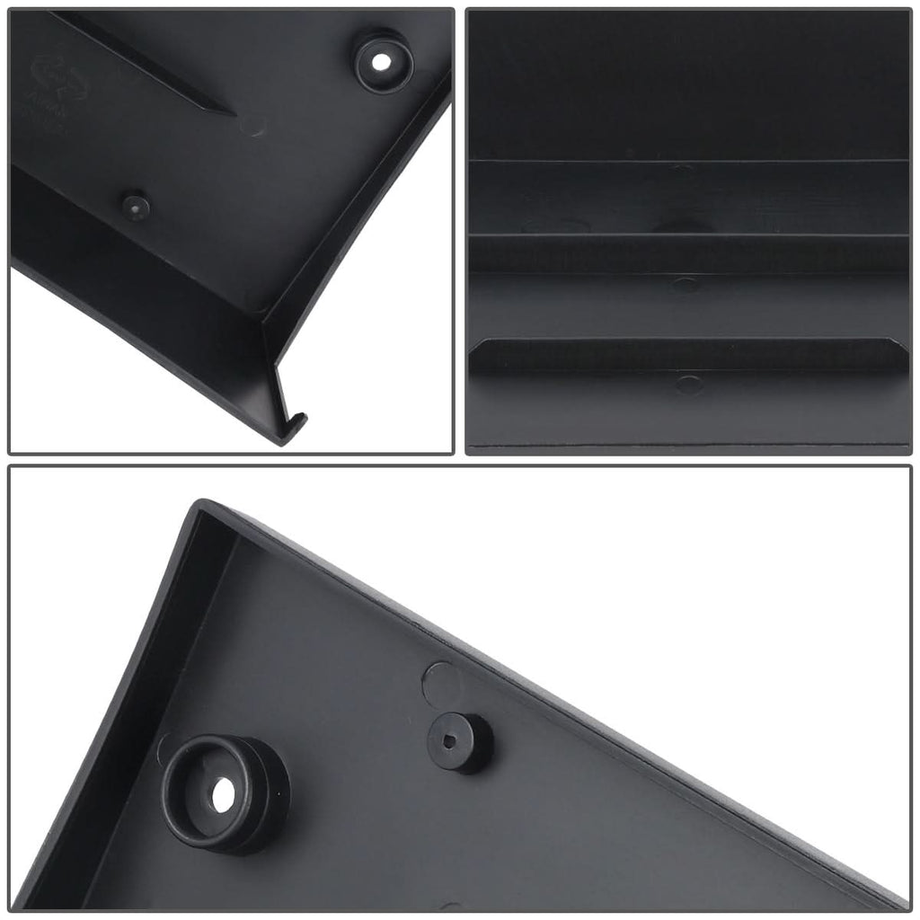 2015-2017 BMW X3 Front License Plate Mounting Bracket - Black