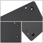 17-20 BMW 530E 530I 540I Front License Plate Mounting Bracket Black