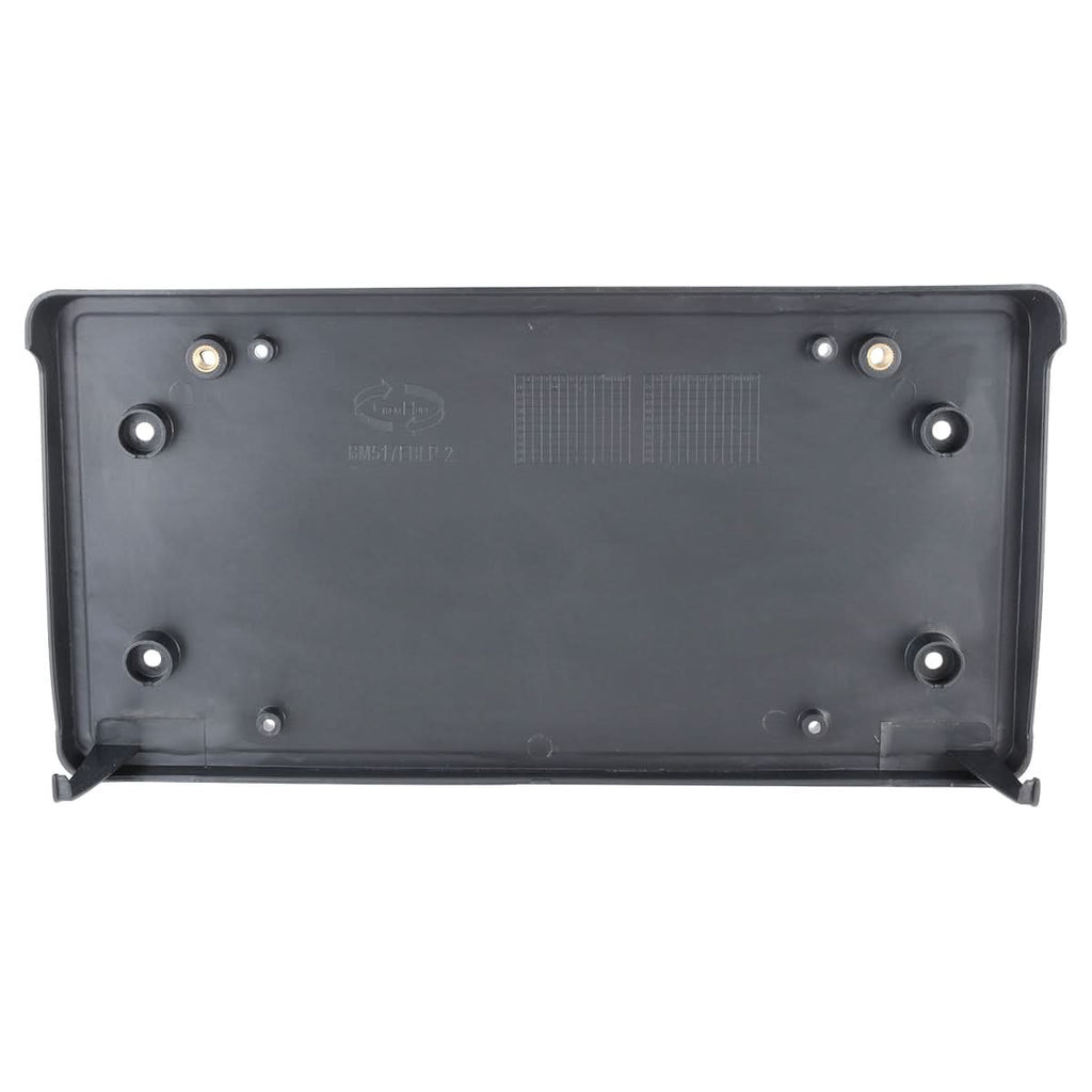 2016-2018 BMW 740i/750i Front License Plate Mounting Bracket Black