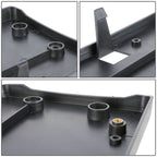 2018-2021 BMW X3 License Plate Mounting Bracket Front Black