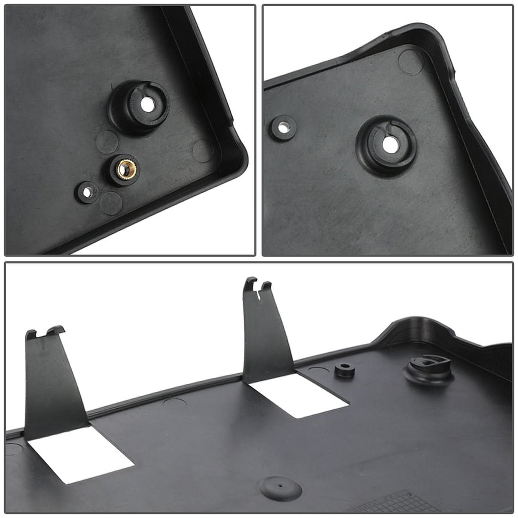 18-21 BMW X3/X4 M Sport Front License Plate Mounting Bracket Black