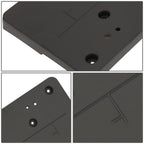 2016-2018 BMW X1 Front License Plate Mounting Bracket - Black