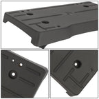 2019-2021 BMW X5 Front License Plate Mounting Bracket - Black