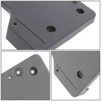 18-19 BMW 7 Series Front License Plate Mounting Bracket Black