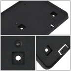 07-12 Dodge Caliber Front License Plate Mounting Bracket - Black