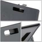 11-14 Dodge Charger Front License Plate Mounting Bracket - Black