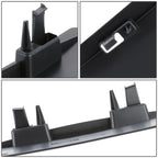 11-14 Dodge Charger Front License Plate Mounting Bracket - Black