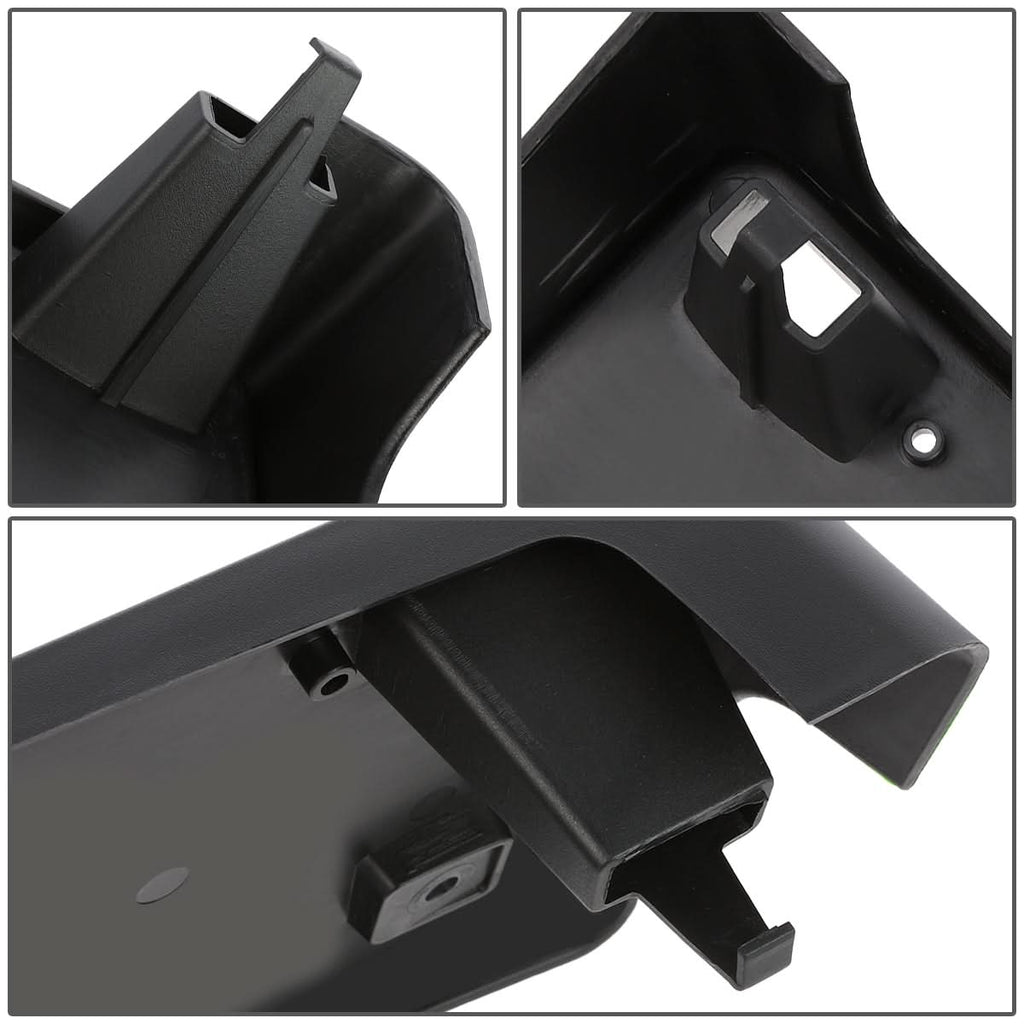 2013-2016 Dodge Dart Front License Plate Mounting Bracket - Black