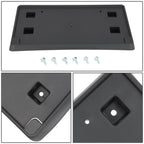 14-20 Dodge Durango Front License Plate Mounting Bracket - Black