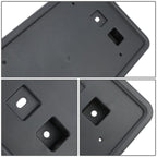 11-17 Jeep Compass Front License Plate Mounting Bracket - Black