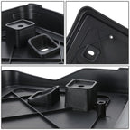 11-17 Jeep Compass Front License Plate Mounting Bracket - Black