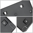 15-21 Chrysler 300 License Plate Mounting Bracket - Front - Black